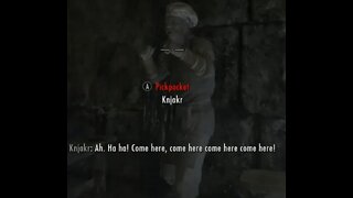 Skyrim Short - KNJAKR is a Knacker