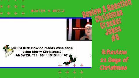 Review & Reaction: Christmas Cracker Jokes #6 (X:Review's 12 Days Of Christmas)