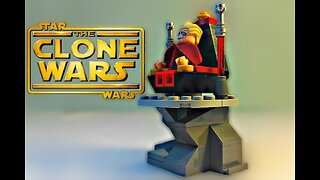 LEGO Star Wars The Clone Wars - Darth Sidious Throne Room MOC - Review (2016)