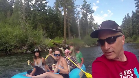 Rolling on a River Truckee Rafting trip-Tahoe City, CA