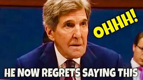 Climate Czar John Kerry CAUGHT LYING about his Private Jet 🛩️ 💨