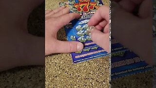 Triple 7's WINNING LOTTERY TICKET SCRATCH OFF!!