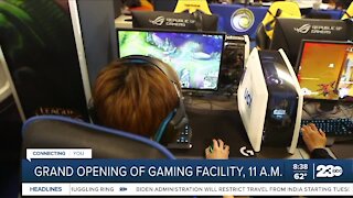 Grand opening of gaming facility