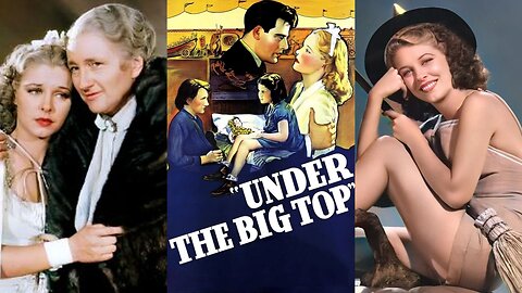 UNDER THE BIG TOP (1938) Marjorie Main, Anne Nagel, Jack LaRue | Action, Drama, Romance | COLORIZED