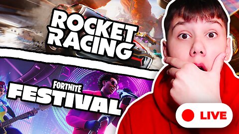 🎮PLAYING FORTNITE FESTIVAL AND ROCKET RACING 🎮 | 🔴 JOIN UPPP 🔴 | ✝️ JESUS IS KING ✝️