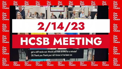 Prescott Leading the Witness | (2/14/23 - HERNANDO COUNTY SCHOOL BOARD MEETING)