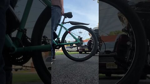 Almost crashed it! Ebike burn out for the win!