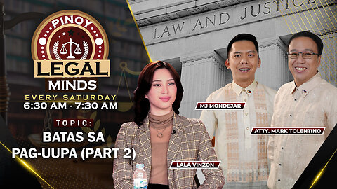 LIVE: Pinoy Legal Minds | July 27, 2024
