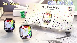 GS9 Pro Max Smartwatch new 2023 with Chatgpt Amoled New UI Watch 9 Aod Best Watch?