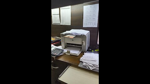 office working