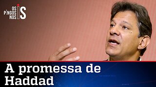 Haddad promete "dias melhores" ao MST