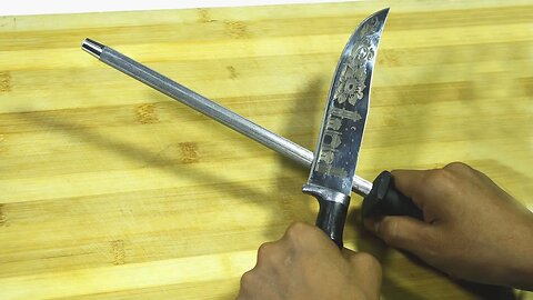 How to sharpen dull knives. In just 4 minutes