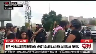 FU*K CNN. Palestinian Man Goes Off