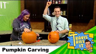 Travis Tries It: Pumpkin Carving