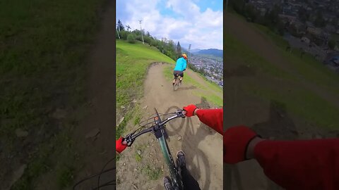 Unicycle Attempts World Cup MTB Track 😳#mtb