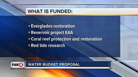 Florida's budget writer working on funding for Everglades and water quality projects