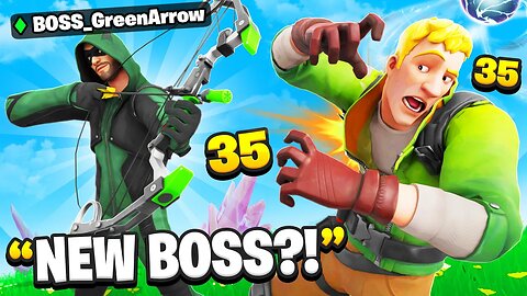 I Pretended To Be BOSS Green Arrow.. (Fortnite)