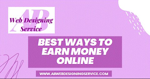 Best Ways To Earn Money Online / How To Make Money Online