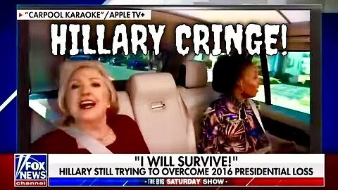 I CHALLENGE You NOT to CRINGE during this video of HILLARY CLINTON Singing 😬