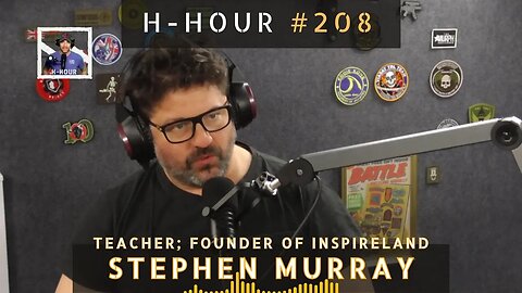 H-Hour #208 Stephen Murray - teacher, poet, founder of Inspireland