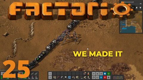 Finally Make It To The New Uranium Patch - Factorio - 25