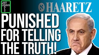 Israel to shut down one of their OWN NEWSPAPERS for speaking truth?