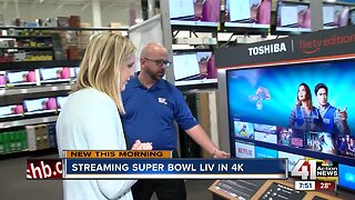 Streaming Super Bowl LIV in 4K