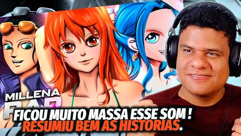 REAGINDO a MUGIWARAS 🌊- Vivi, Nami e Nico Robin (One Piece) | React Anime Pro