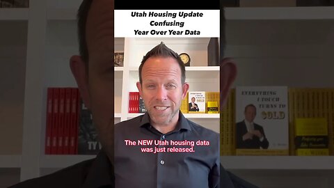 NEW REPORT: UNBELIEVABLE Year over Year Utah Housing Numbers #utahrealestate