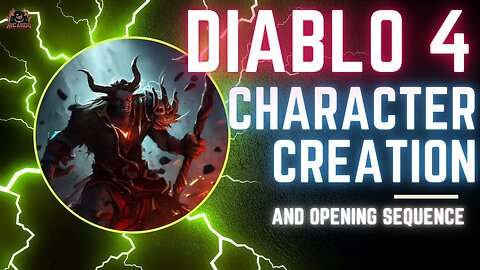 First Impressions of Diablo 4's Opening Cinematic and Character System