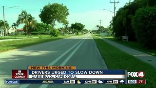 Cape resident tries to stop speeders driving in SW Cape Coral