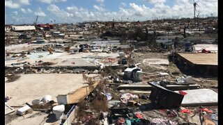 Marsh Harbour left in tatters post-hurricane