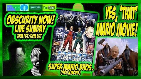 Obscurity Now! #99 #supermariobrosmovie #90s #nintendo #videogame #movie #scifi Film