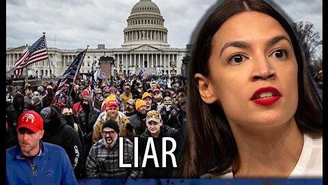 AOC Gets Caught LYING About Being in the Capitol Building During Siege