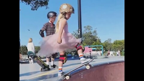 6 year old skater