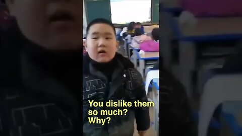 Boy in China Expresses His Wishes After He Grows Up