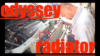 Complete Radiator Front Motor Mount Replacement Honda Odyssey √ Fix it Angel