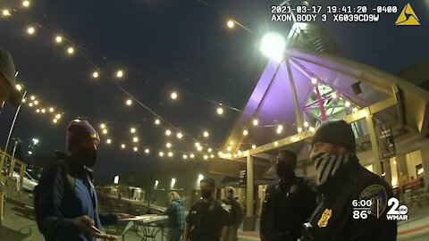 Body worn camera footage shows interaction with church staff & city officials over COVID-19 violations