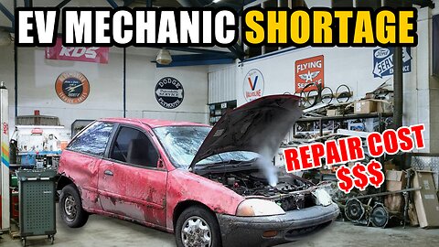 Shortage of EV Mechanics Forces High Repair & Insurance Costs!