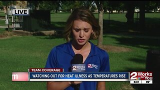 Watching out for heat illness as temperatures rise