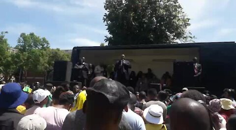 SOUTH AFRICA - Durban - Jacob Zuma addresses his supporters (Videos) (eUg)