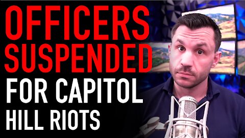 Capitol Hill Police Officers Suspended and Under Investigation for Capitol Hill Riots