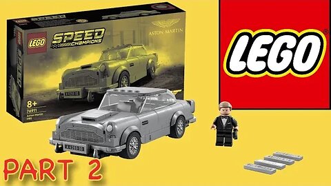Lego James Bond Aston Martin DB5 Build Part 2