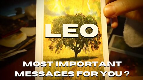 Important Messages for Leo, Zodiac Sign- You Have Chosen to be SECURE...Then 2 Tree Cards Appear 😮