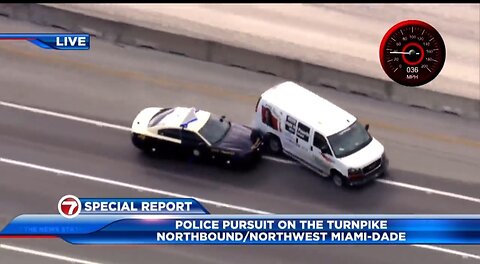 Wild Police Chase in Miami-Dade County