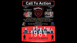 Call to Action Vancouver Stand United Rally March 9, 2024, pt1