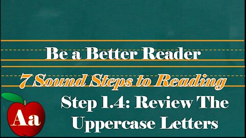 Step 1.4.1: Review the Uppercase Letters