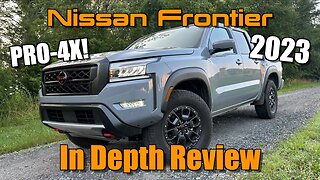 2023 Nissan Frontier PRO-4X: Start Up, Test Drive & In Depth Review