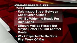 Orange Barrel Alerts