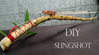 Best DIY slingshot | slingshot made from simple bamboo | Wood Art TG